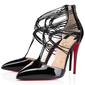 Christian Louboutin Confusa Black Heels, 39.5